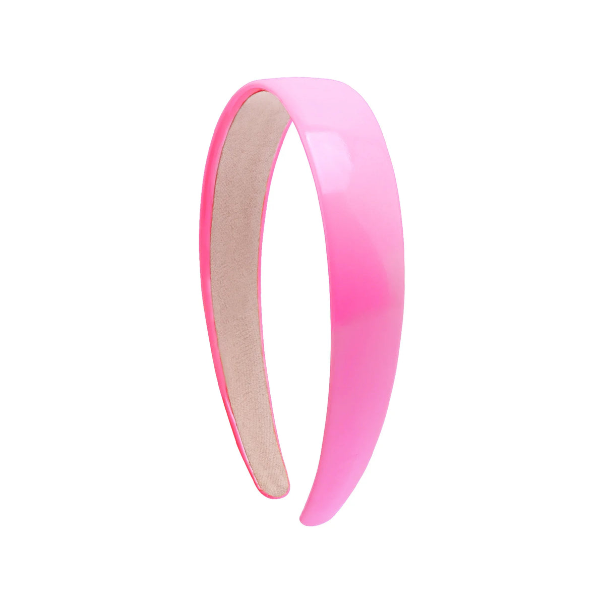 Bunter PU-Haarreif für Damen – Leuchtend Einfarbiges Weiches Elastisches Haarband für Alltag Casual Fashion & Haarstyling