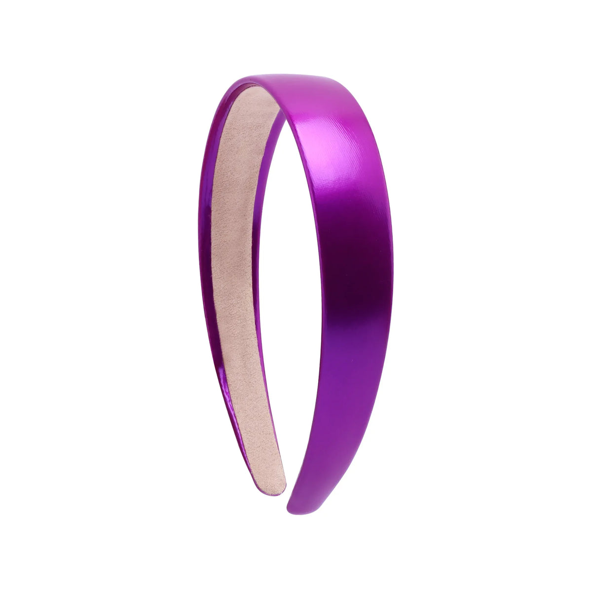 Bunter PU-Haarreif für Damen – Leuchtend Einfarbiges Weiches Elastisches Haarband für Alltag Casual Fashion & Haarstyling