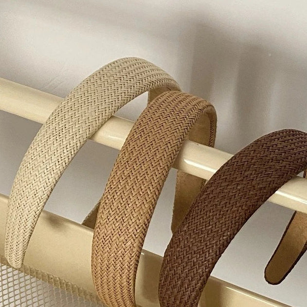 Eleganter Breiter Schleifen-Haarreif für Damen – Vintage Korean Style Süßes Haarband für Alltag Casual Fashion & Haarstyling