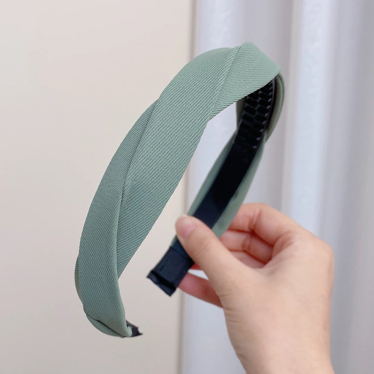 Vintage Flecht-Haarreif mit Quasten für Damen – Stilvolles Geknotetes Rutschfestes Haarband für Alltag & Elegantes Styling