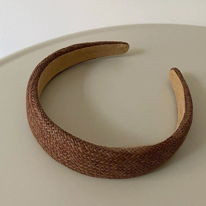 Eleganter Breiter Schleifen-Haarreif für Damen – Vintage Korean Style Süßes Haarband für Alltag Casual Fashion & Haarstyling