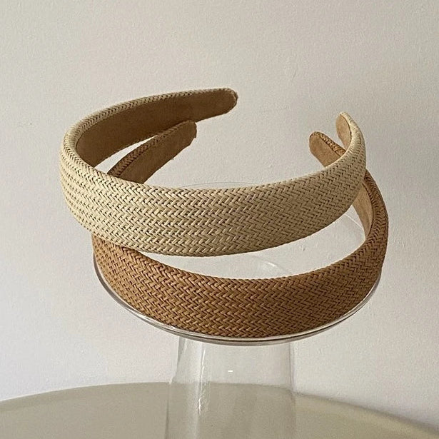 Eleganter Breiter Schleifen-Haarreif für Damen – Vintage Korean Style Süßes Haarband für Alltag Casual Fashion & Haarstyling