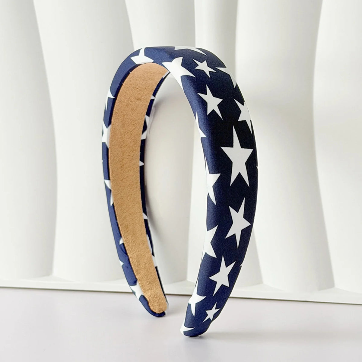 Gepolsterter USA-Flaggen Haarreif für Damen – Patriotisches Sterne & Streifen Haarband für 4. Juli Independence Day Partys & Outfits