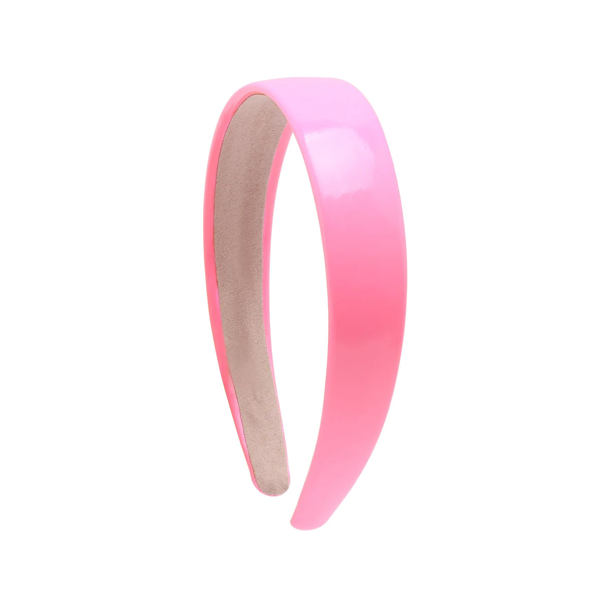 Bunter PU-Haarreif für Damen – Leuchtend Einfarbiges Weiches Elastisches Haarband für Alltag Casual Fashion & Haarstyling