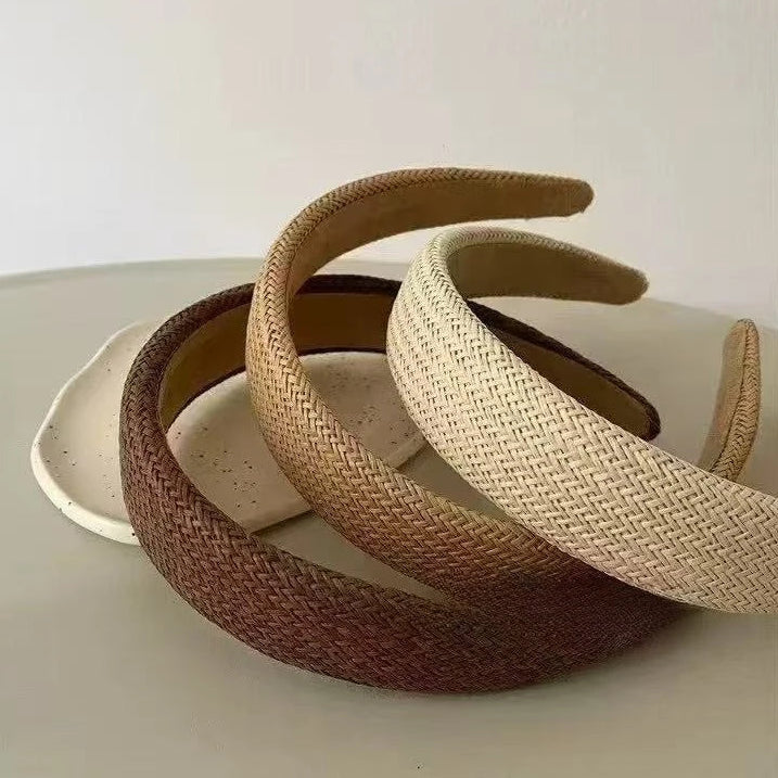 Eleganter Breiter Schleifen-Haarreif für Damen – Vintage Korean Style Süßes Haarband für Alltag Casual Fashion & Haarstyling
