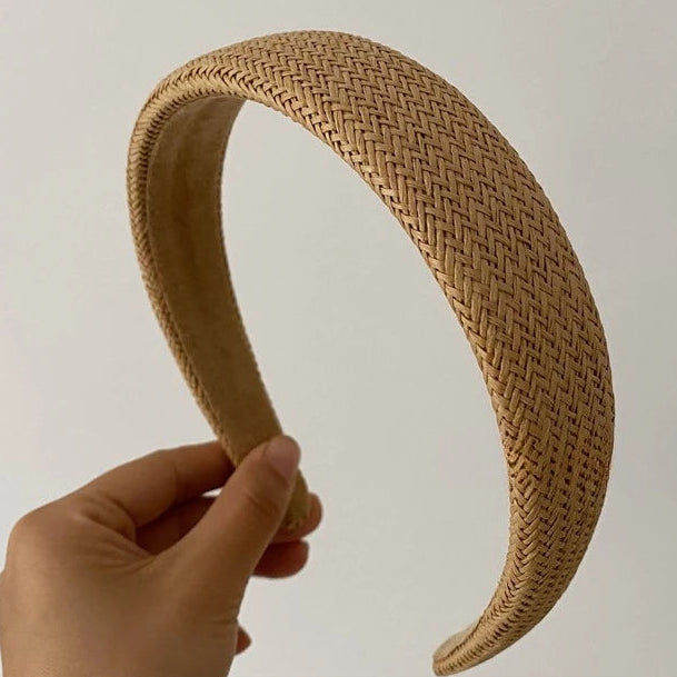 Eleganter Breiter Schleifen-Haarreif für Damen – Vintage Korean Style Süßes Haarband für Alltag Casual Fashion & Haarstyling