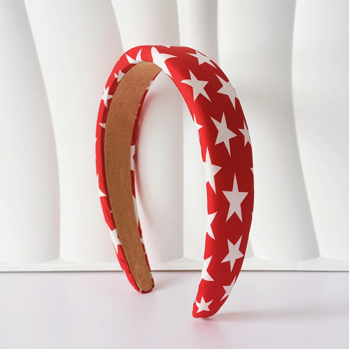 Gepolsterter USA-Flaggen Haarreif für Damen – Patriotisches Sterne & Streifen Haarband für 4. Juli Independence Day Partys & Outfits